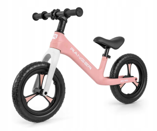 Milly Mally balančný bicykel 5901761128383 12" ružový